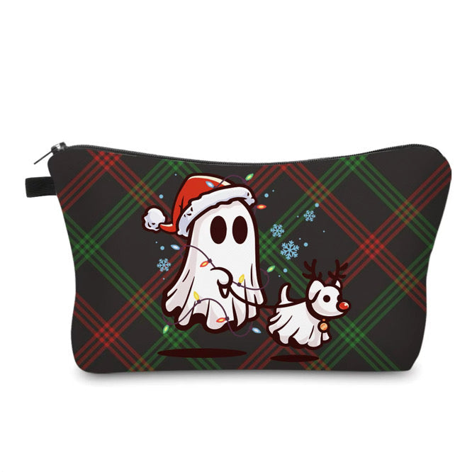 Pouch - Christmas Ghost Dog