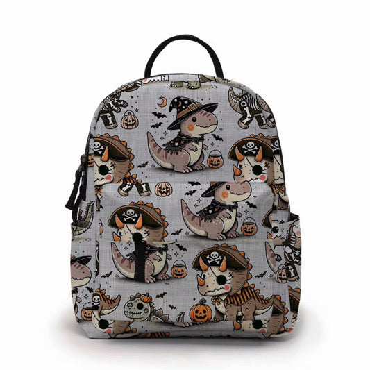 Mini Backpack - Halloween - Dino Trick or Treat - PREORDER