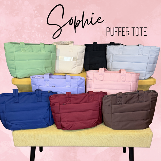 Sophie - Puffer Tote