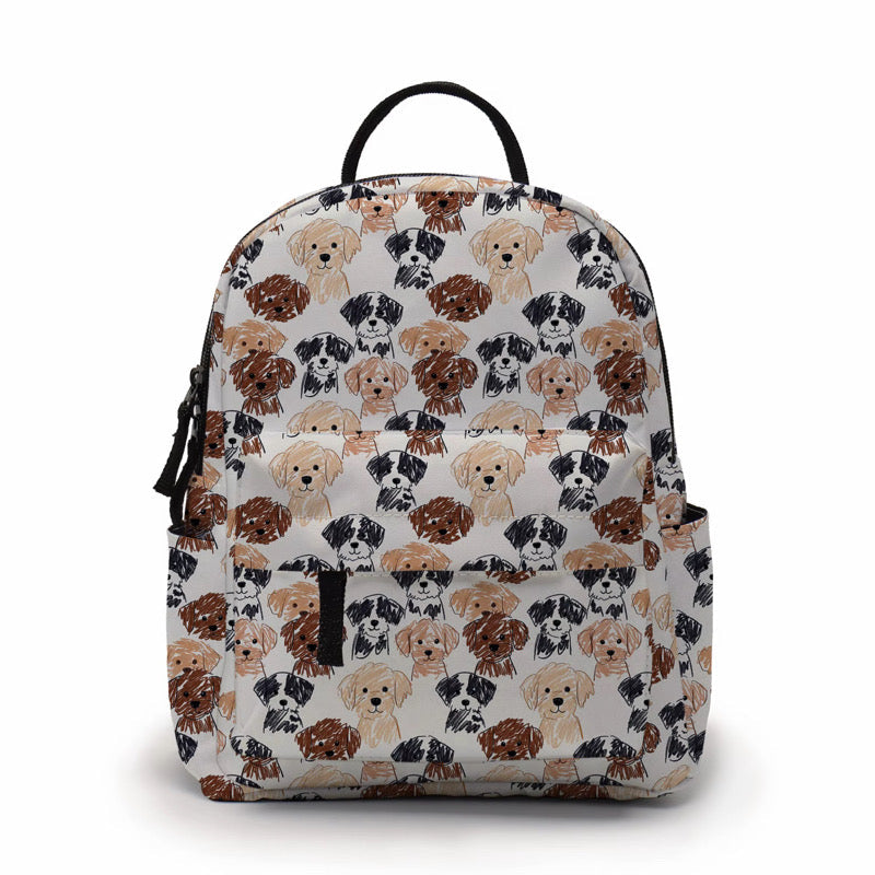 Mini Backpack - Dog Sketches - PREORDER