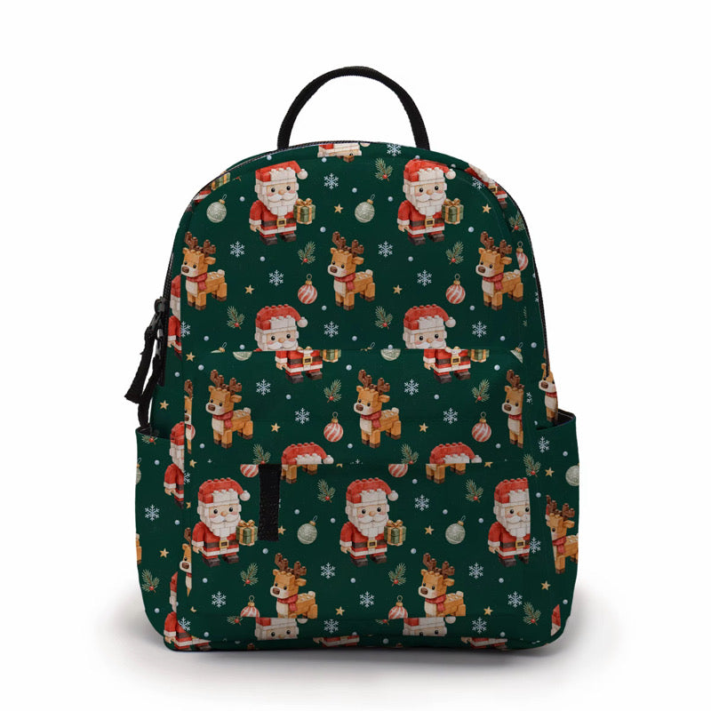 Mini Backpack - Christmas - Building Blocks