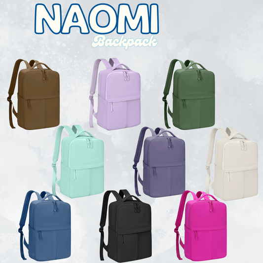 The Naomi Backpack - Solids - PREORDER ends 8/26