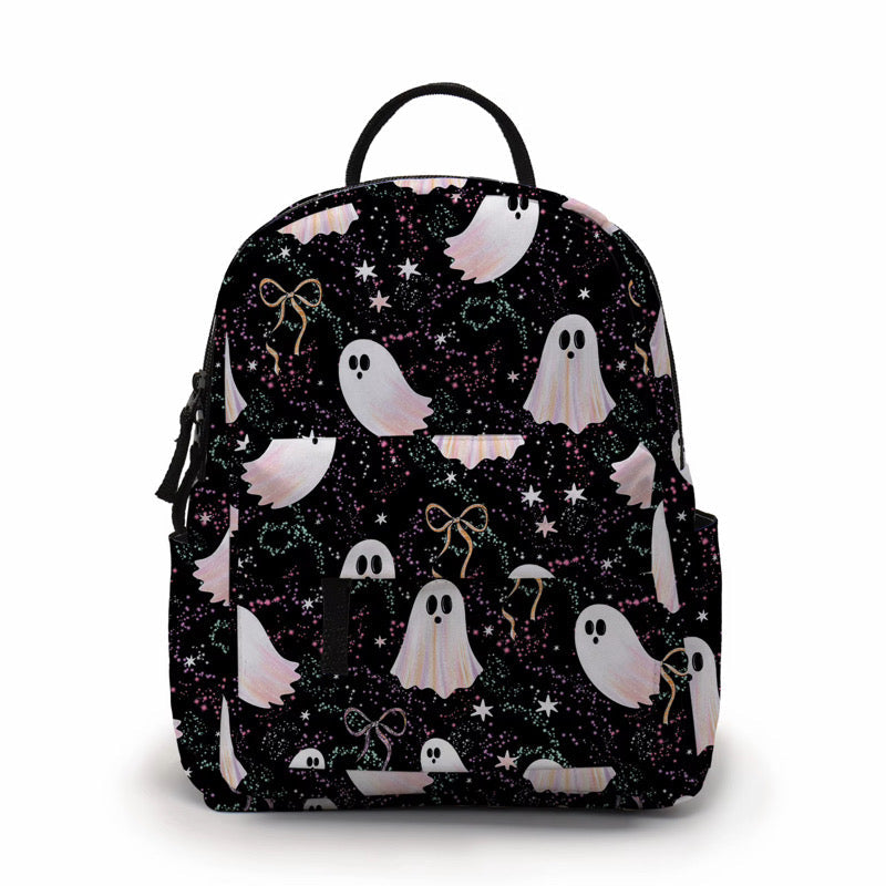 Mini Backpack - Halloween Fall - Ghost Splatter - PREORDER