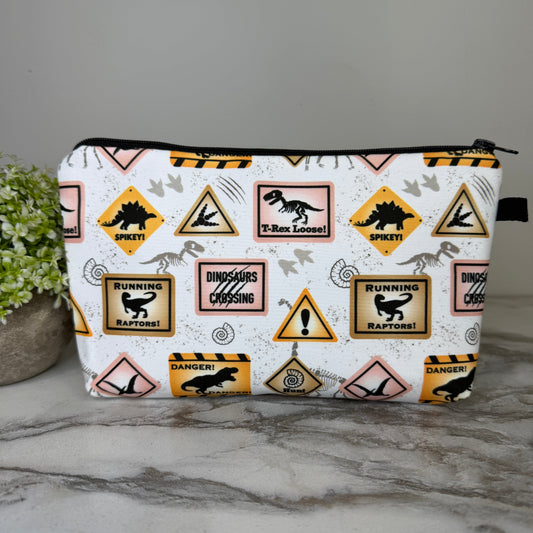 Pouch - Dino Danger Warning