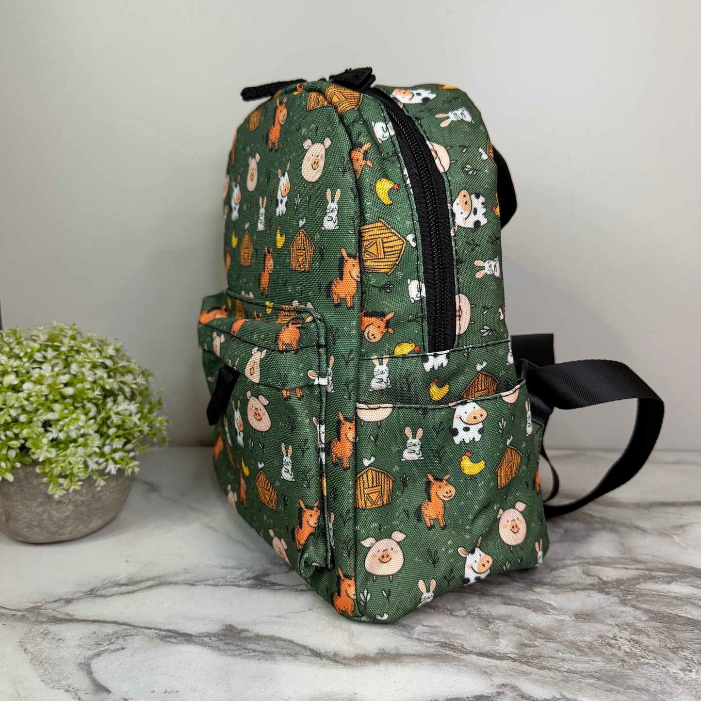 Mini Backpack - Animal, Farm