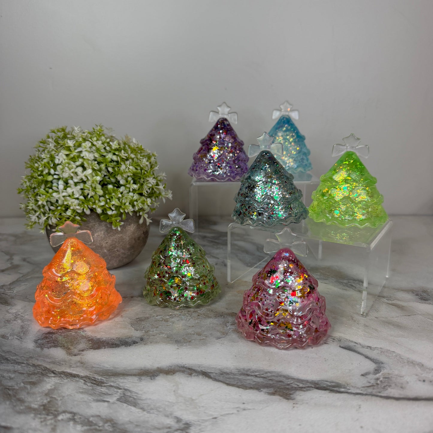 Squishy Toy - Christmas Glitter Tree