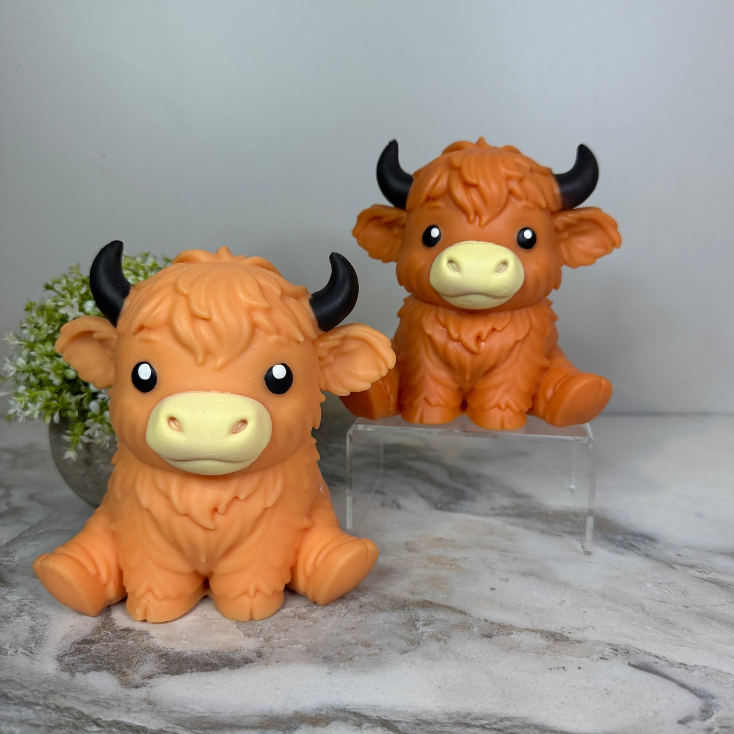 Squishy Toy - Jumbo Highland Cow- PREORDER