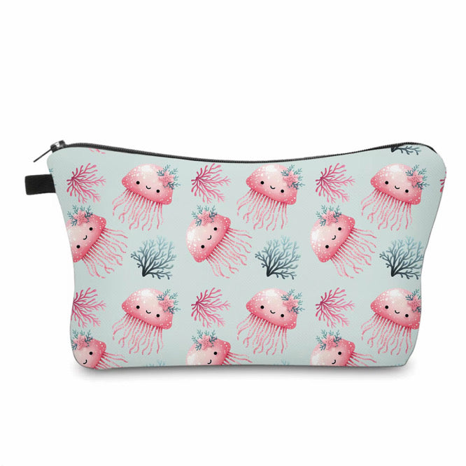 Pouch - Animal Jellyfish Cute Pink