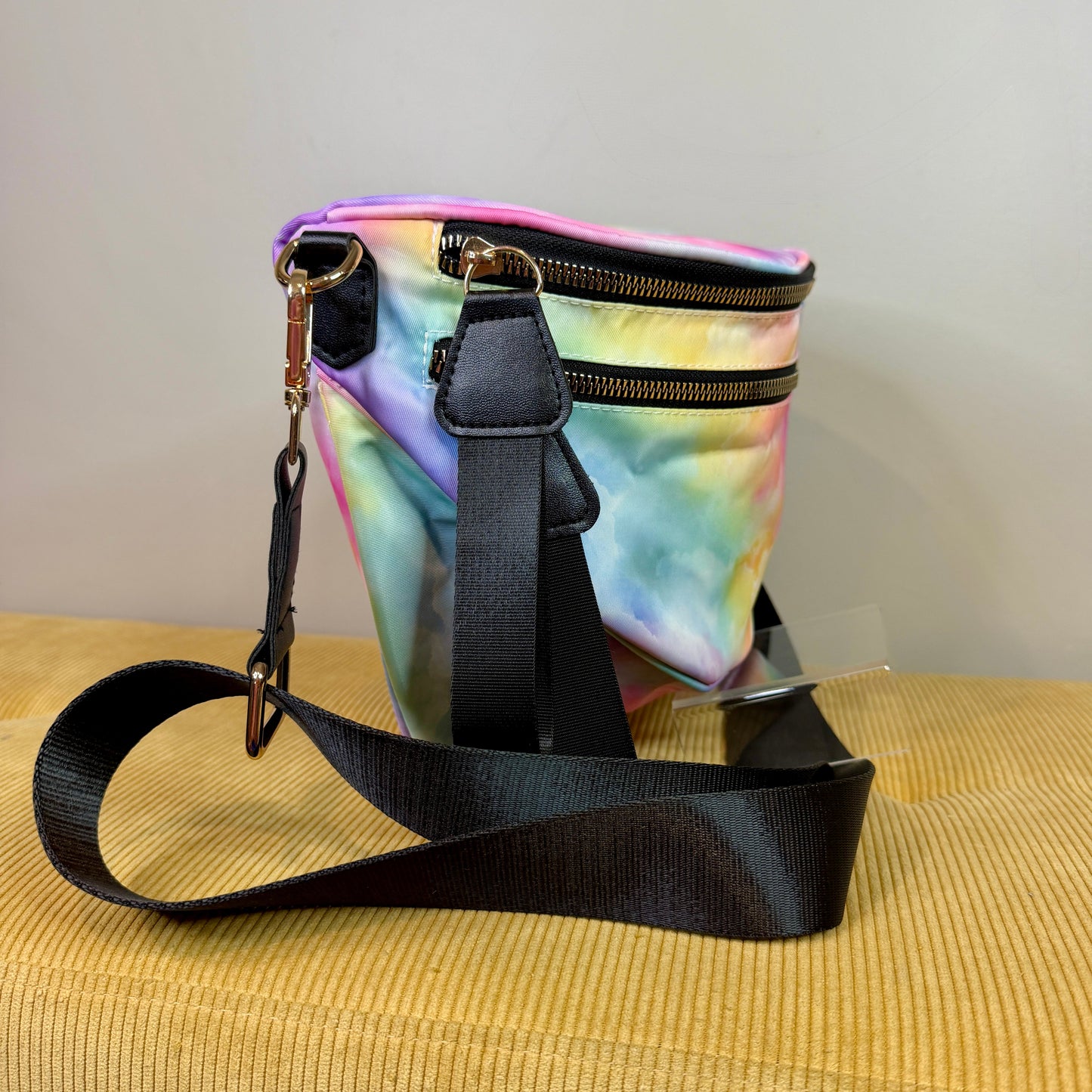 The Roni Nylon Crossbody - Tie Dye Ombré Pastel - PREORDER