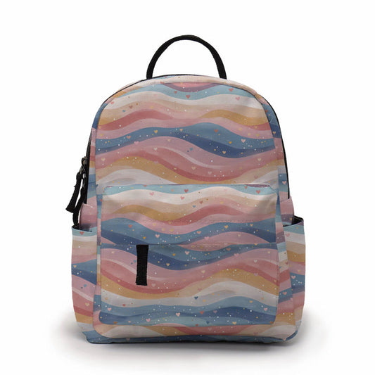 Mini Backpack - Heart Waves - PREORDER