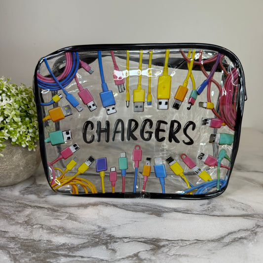 Clear Pouch - Chargers #1