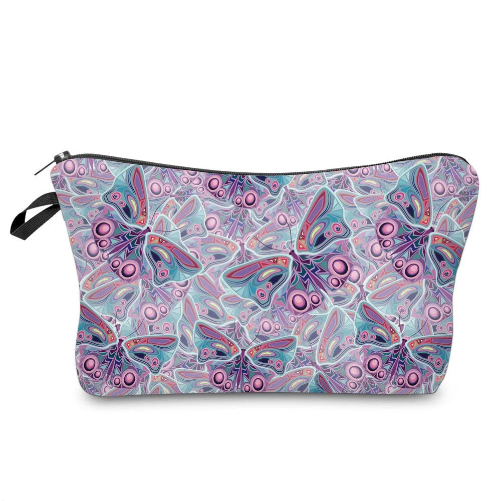 Pouch & Mini Pouch Set - Butterfly Mirage